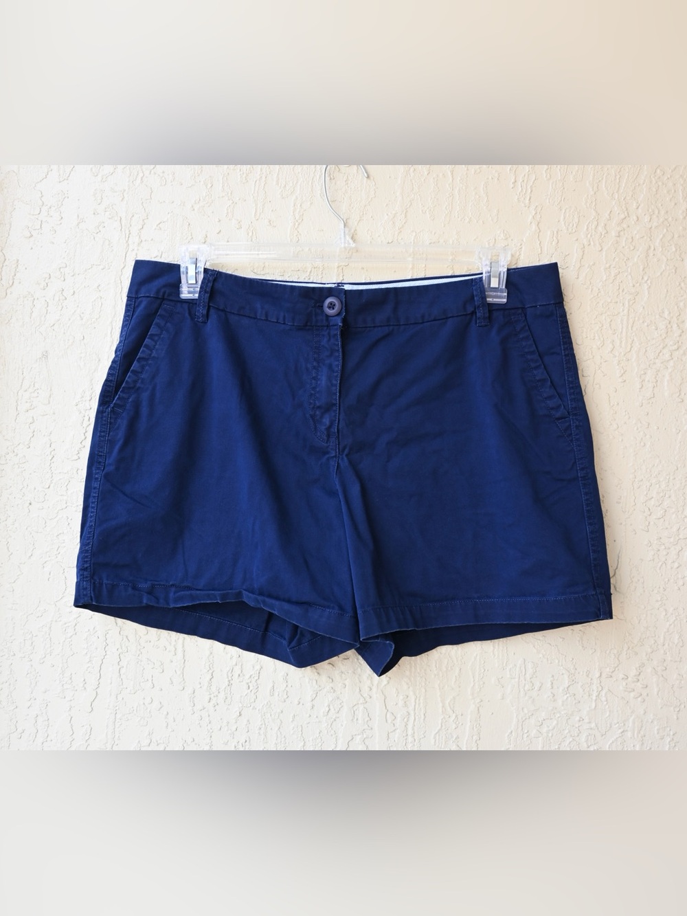 Crown & Ivy Navy Blue Chino Shorts